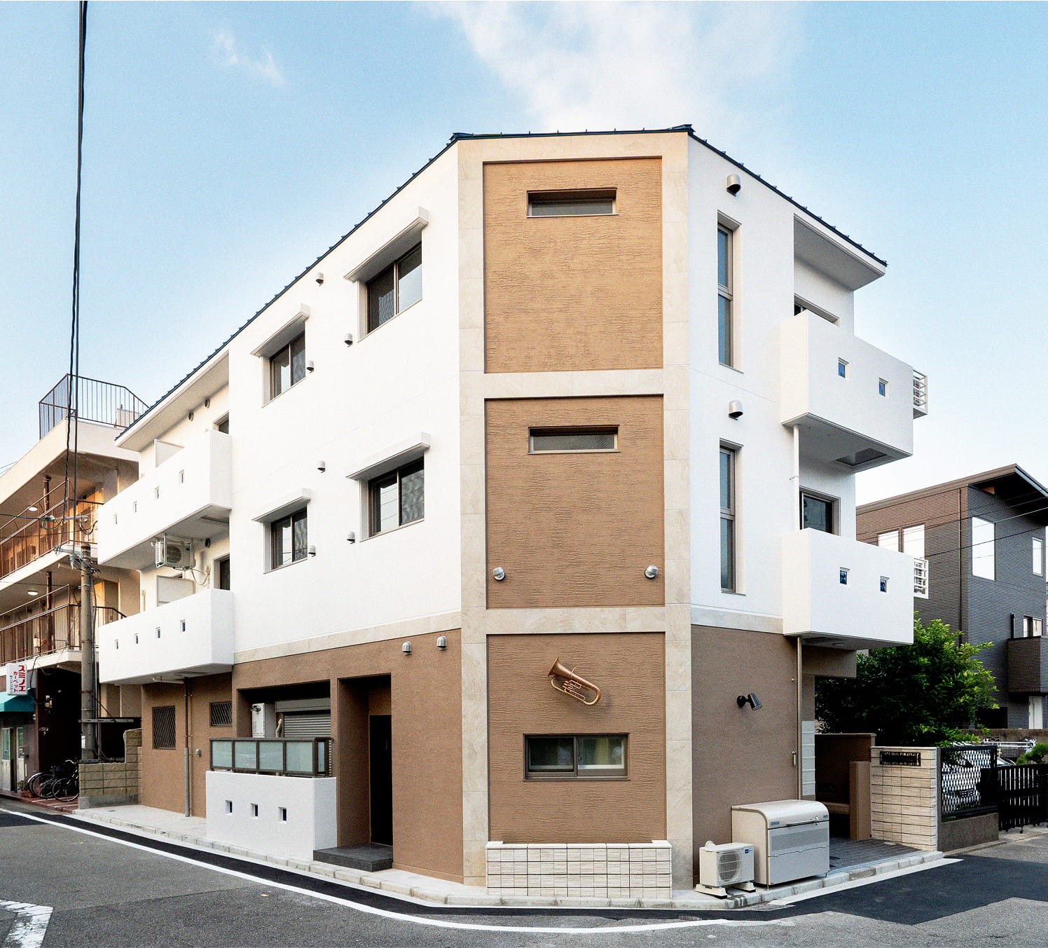 スタジオの外観