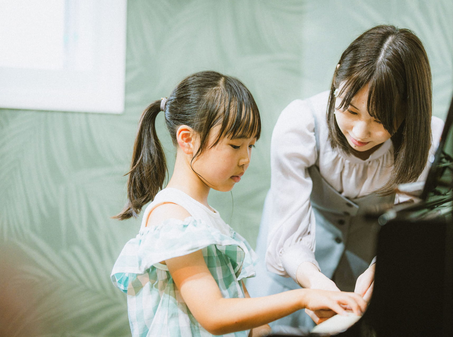 レッスンのようす