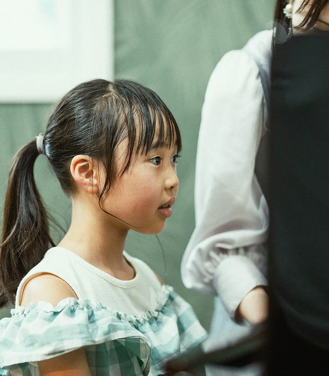 レッスンのようす