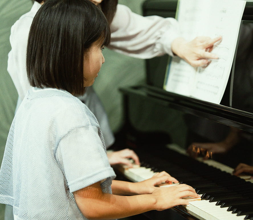 レッスンのようす