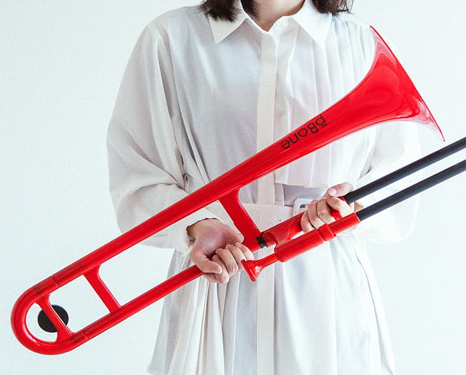 ブラスチックトロンボーンpBone